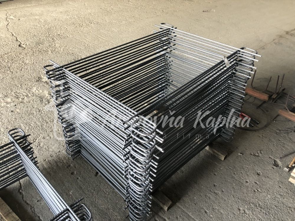 Armovňa Pezinok - Strihanie a ohýbanie betonárskej ocele podľa požiadaviek zákazníka