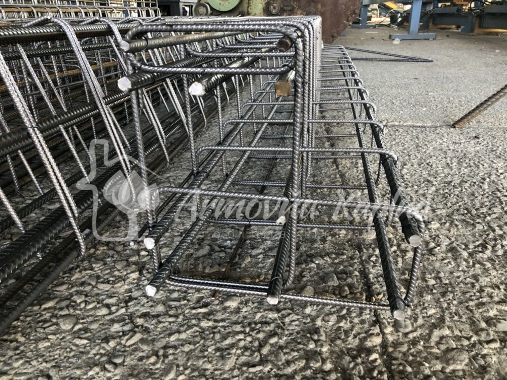 Armovňa Pezinok - Výroba armokošov - Viazanie armokošov do základových pásov, prekladov, vencov, pätieka a stĺpov