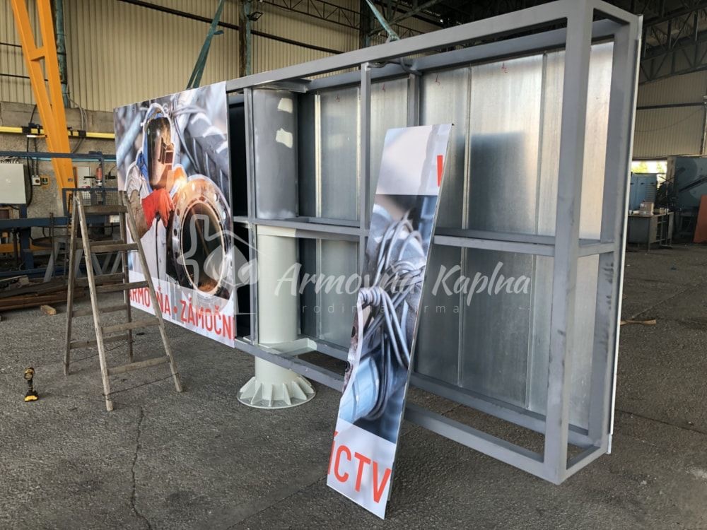 Armovňa Pezinok - Zámočnícka výroba - Výroba a montáž oceľových konštrukcií